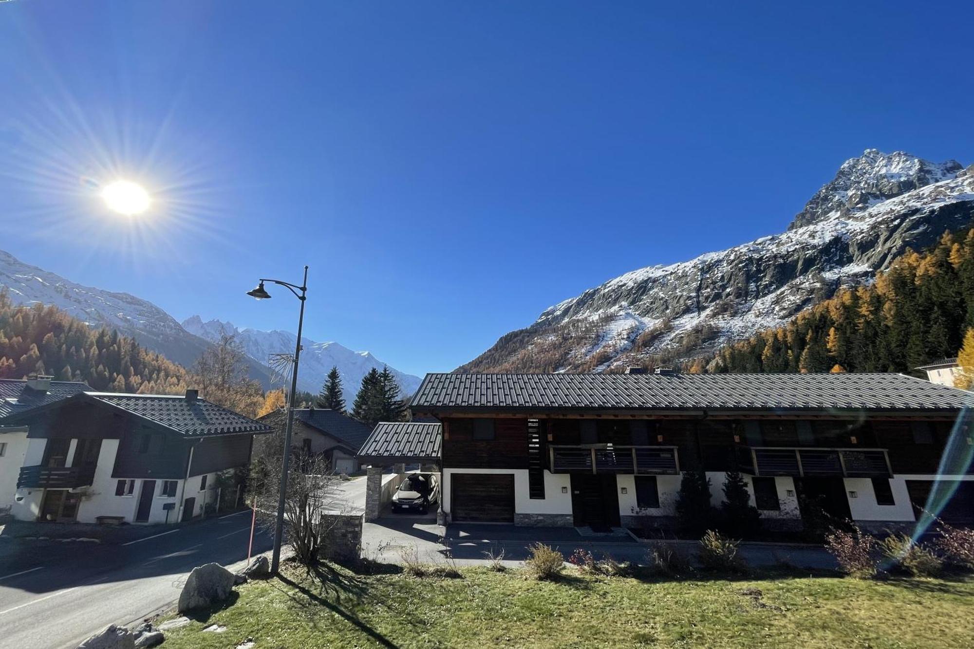 Sunny Nest - View Of Mb Montroc - Happy Rentals Chamonix Kültér fotó