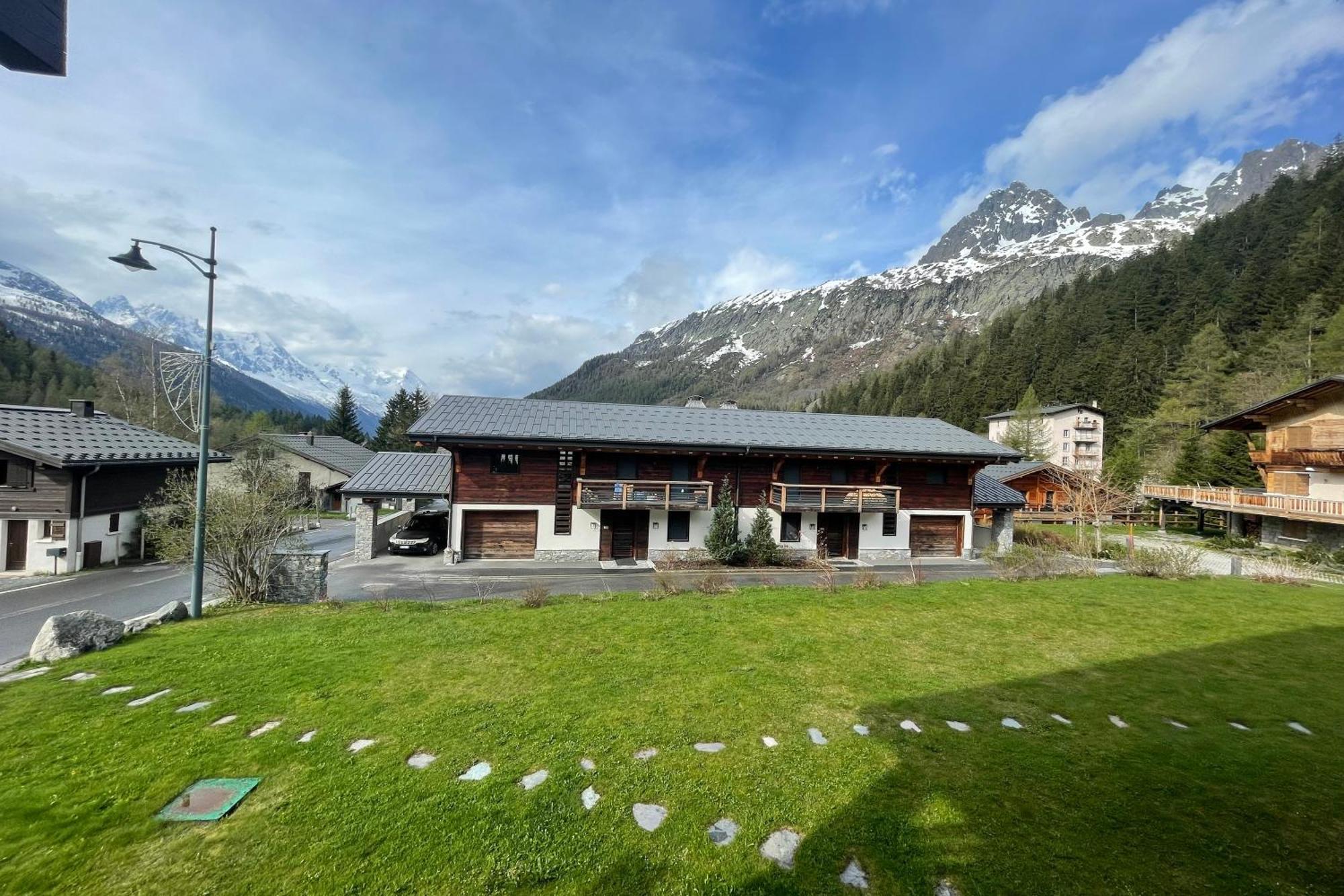 Sunny Nest - View Of Mb Montroc - Happy Rentals Chamonix Kültér fotó